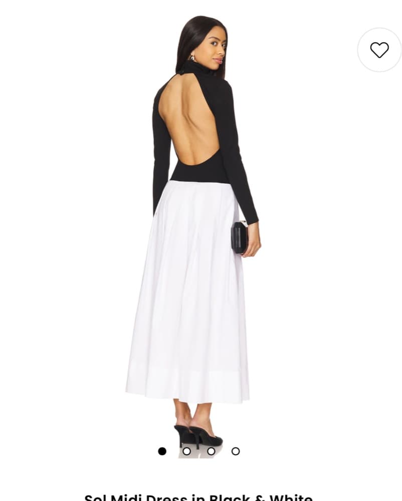 Black And White Lovers And Friends Dress - Image 5