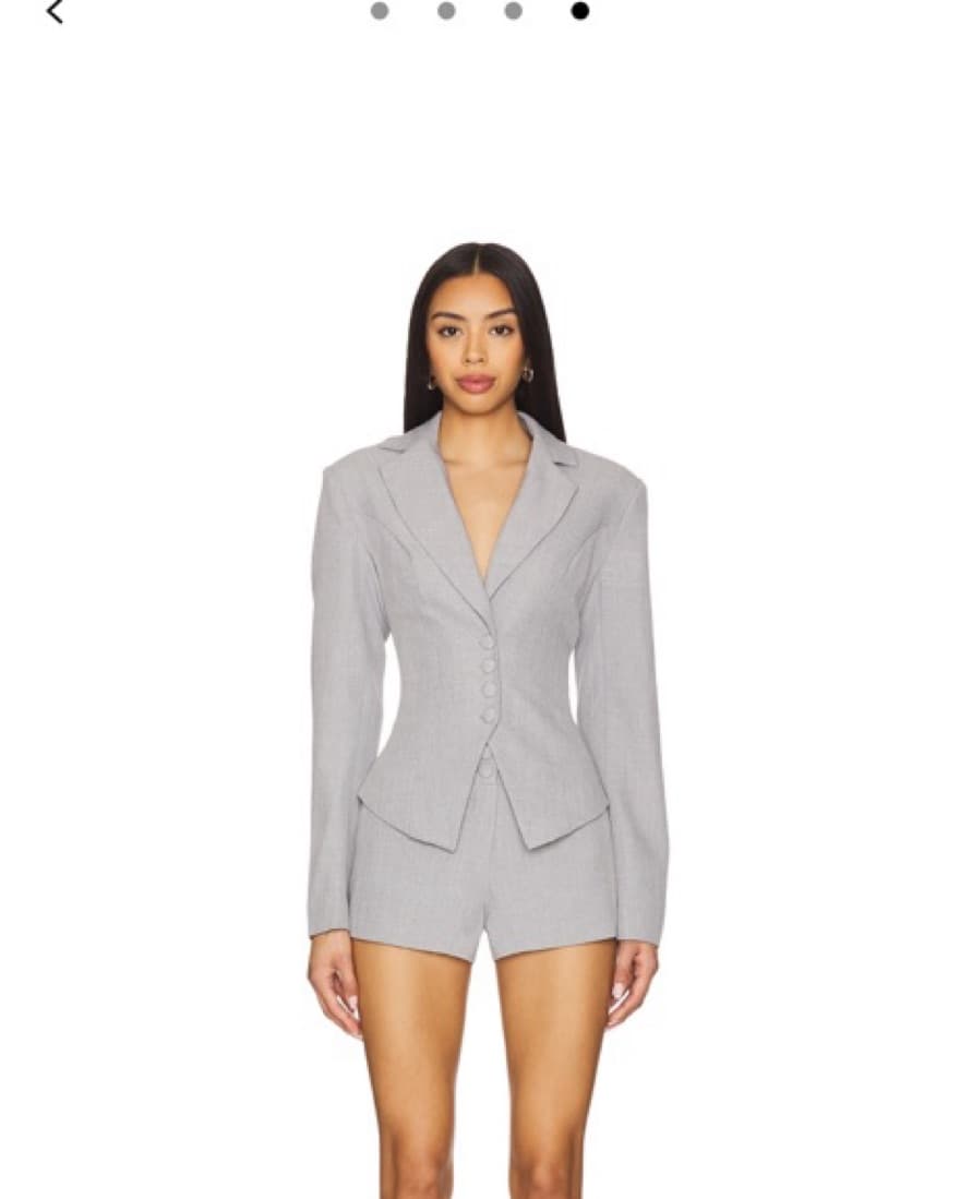 Tailored Gray Suit Jacket - Image 2