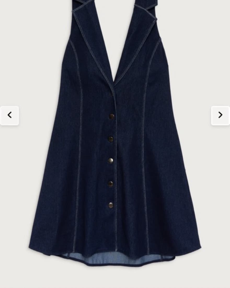 Frankies Bikinis Denim Dress - Image 2