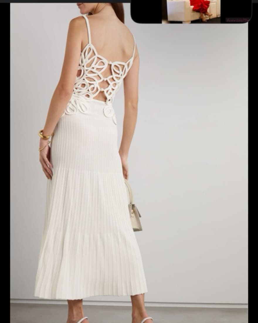 Cult gaia Nalda Crochet Maxi Dress - Image 3