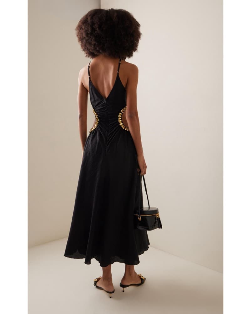 Cult Gaia Silvia Dress Black  - Image 4