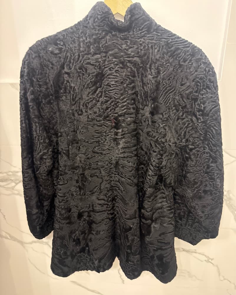 Persian Lamb Fur Statement Jacket - Image 5