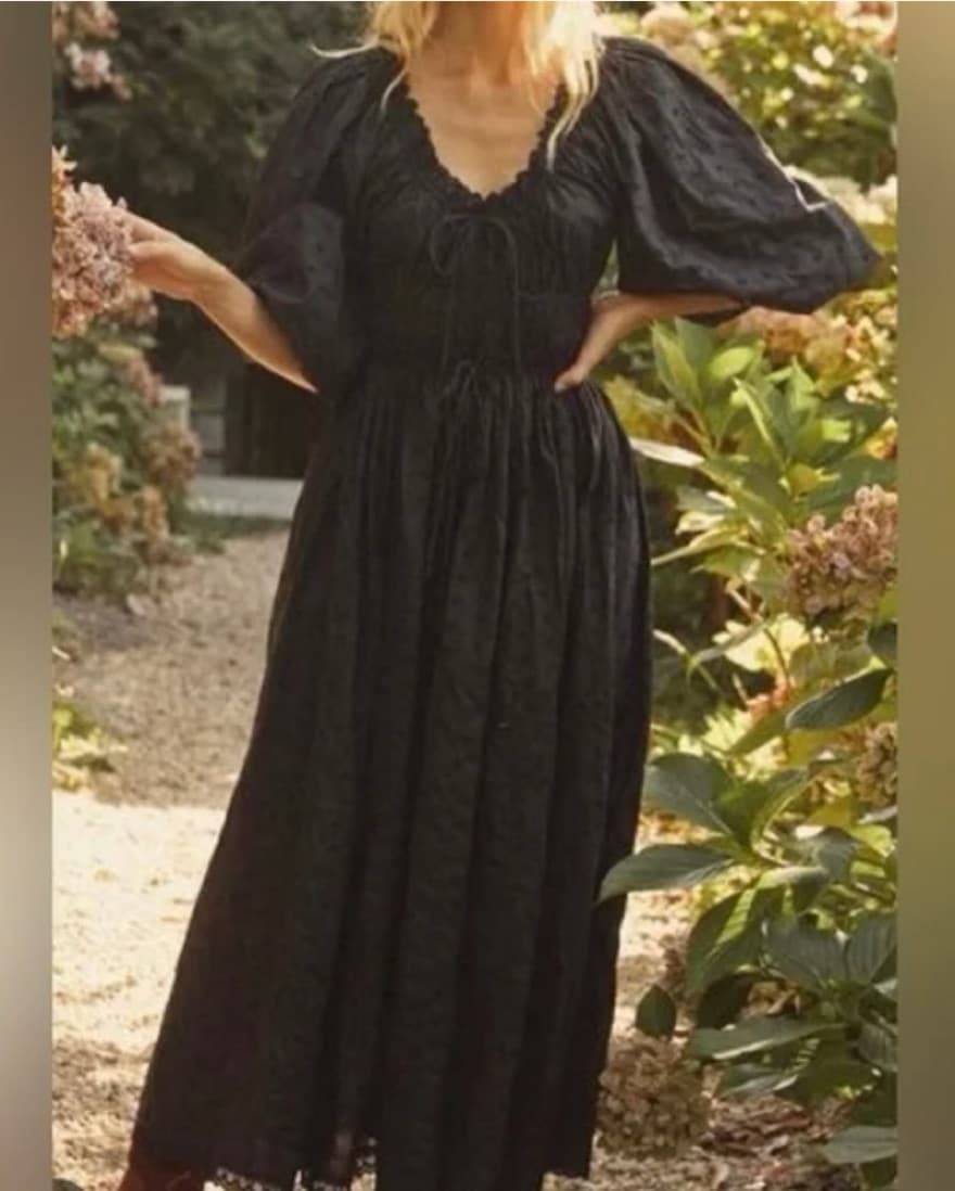 Doên Isolde Cotton-Poplin Midi Dress - Image 3