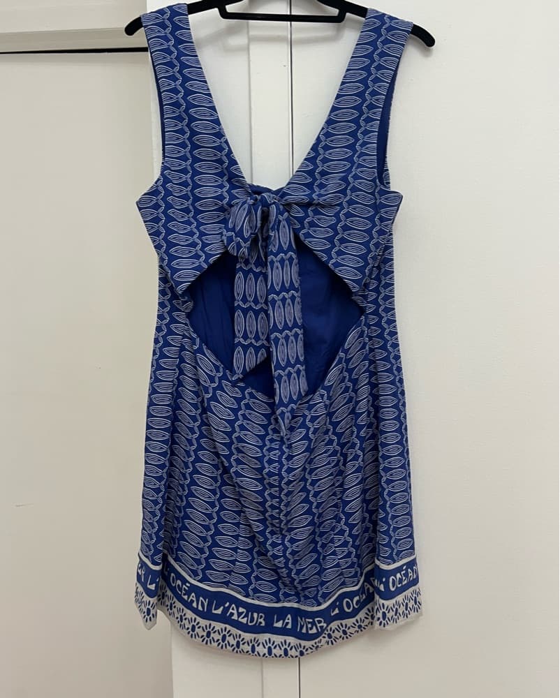 Fish Print Dress - Image 6