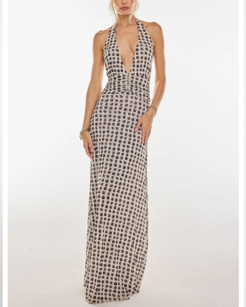 RESA CHELSEA MAXI DRESS IN ECLIPSE - Image 1
