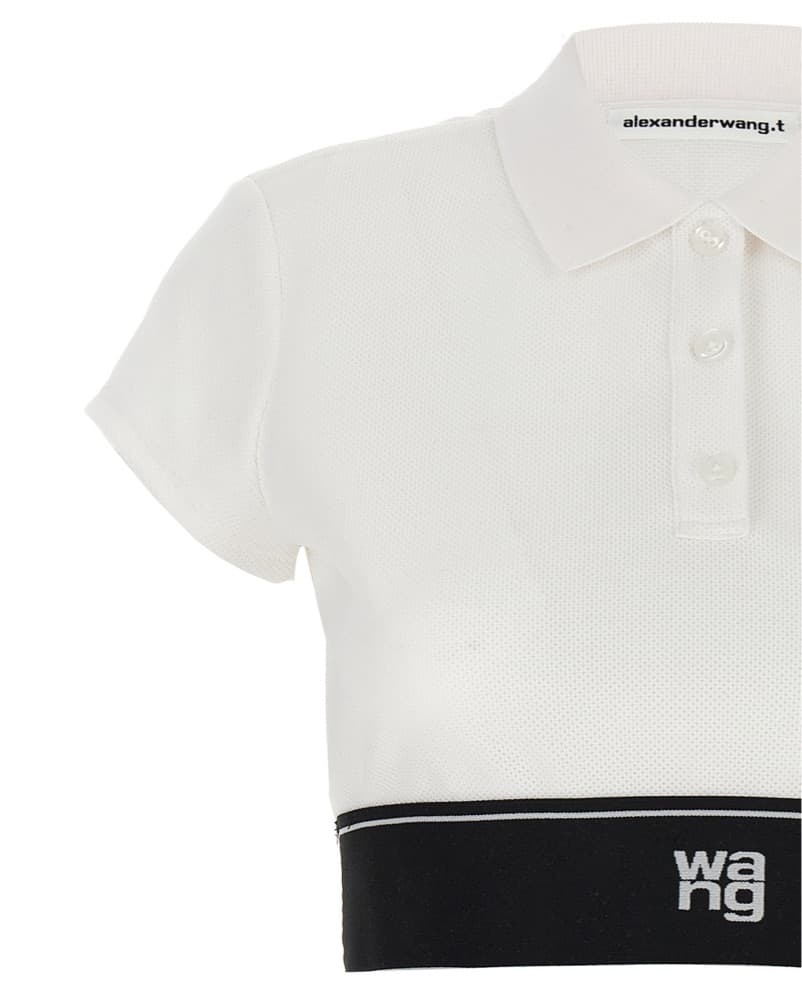 Alexander Wang Cropped Polo - Image 2