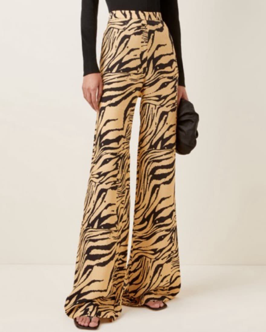 Usisi Sister Antonia Tiger Print Pants - Image 1