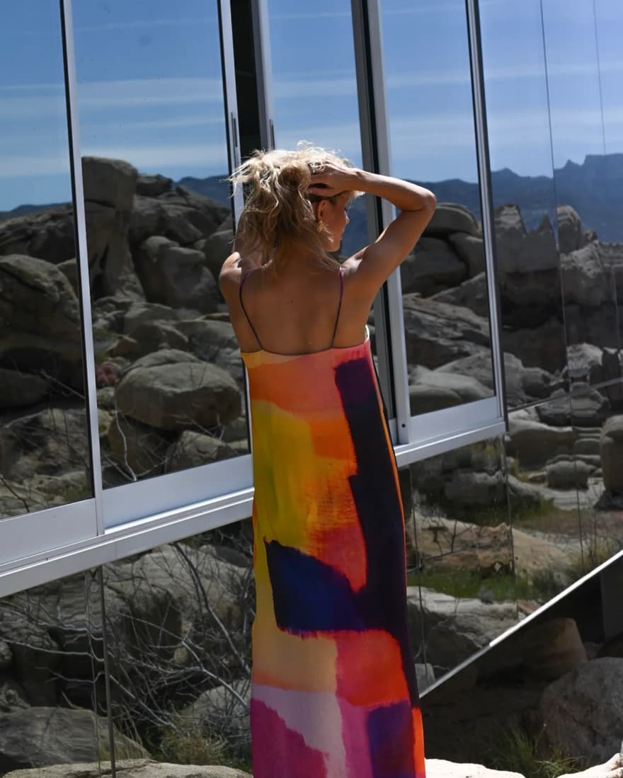 Silk Watercolor Maxi - Image 2