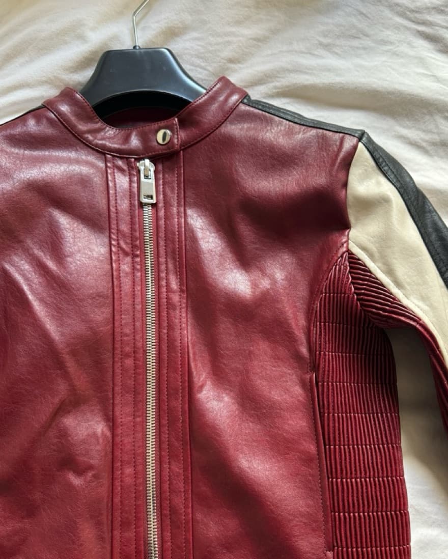 Mango Faux Leather Biker Jacket  - Image 2