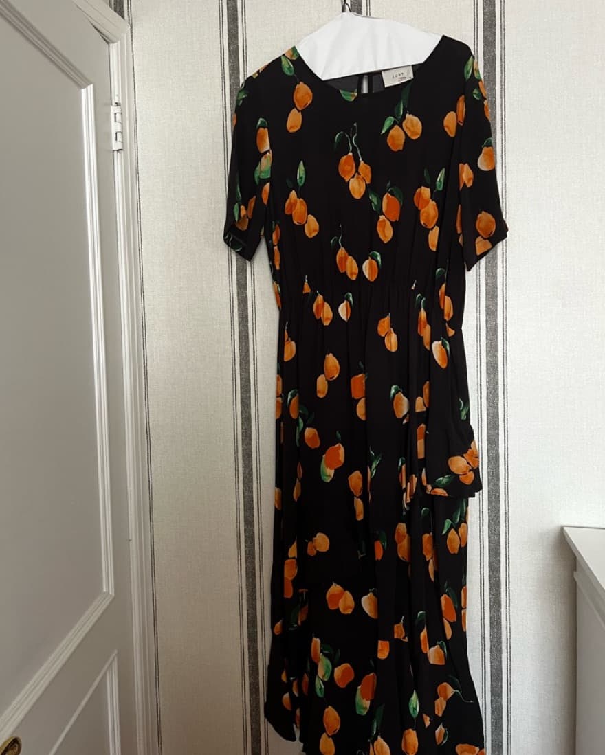 Just Female Orange Midi Dress  - Image 5