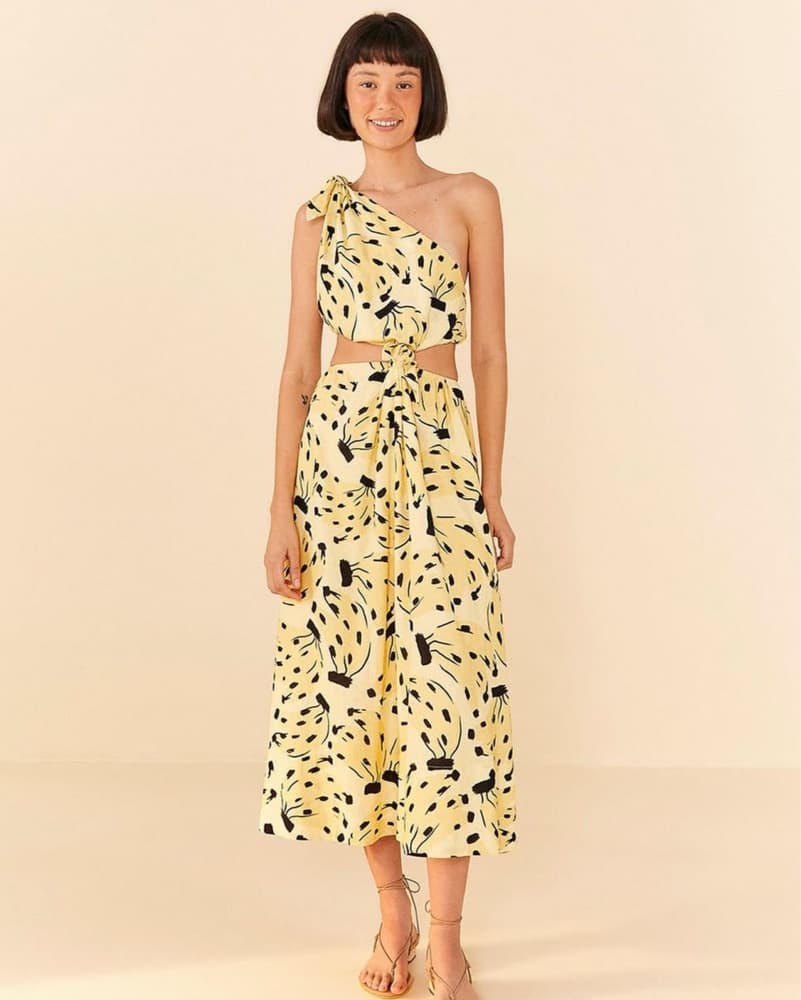 Farm Rio Banana Dress - Image 1