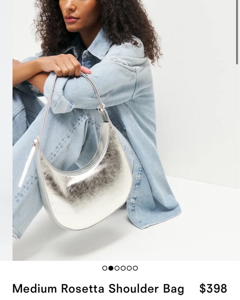 Reformation Rosetta Shoulder Bag - Image 1