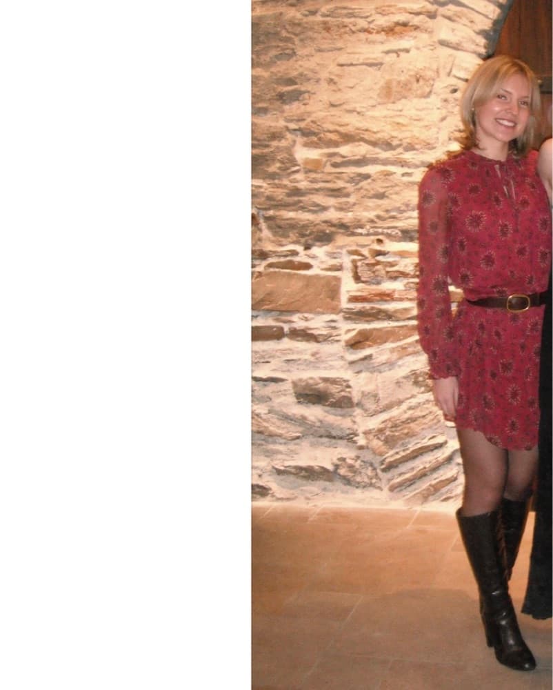 Red Long-sleeve Flouncy BA&SH Dress - Image 2