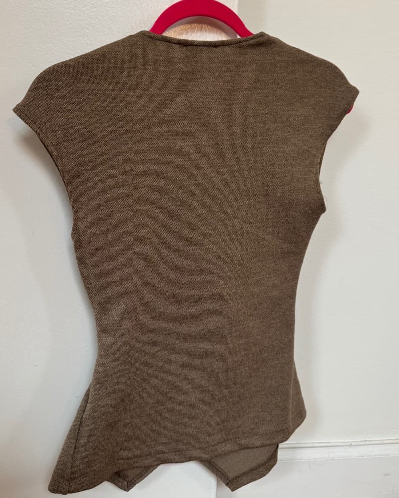 Knit Cross Front Top  - Image 2
