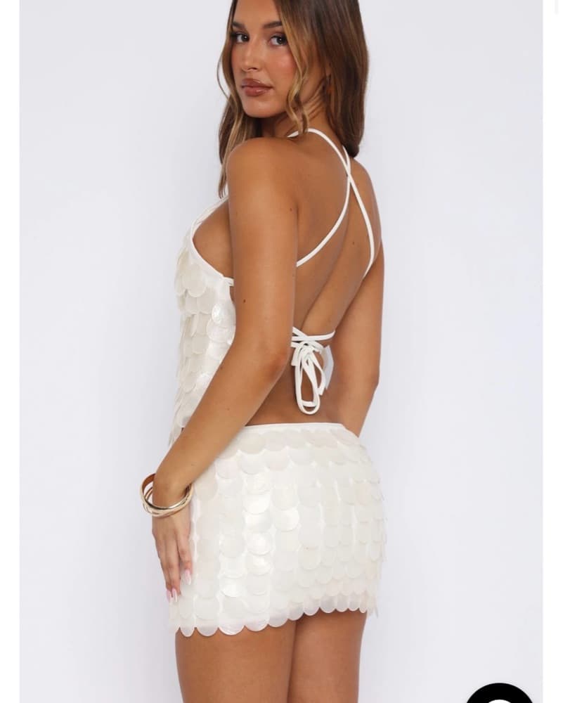 White Fox Athens Aura Shell Top  - Image 4