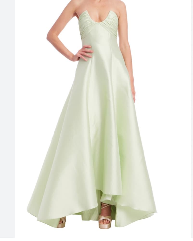 Elegant Mint Green Dress - Image 1