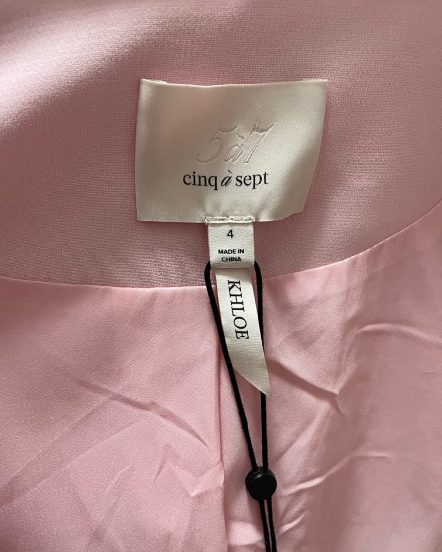 Hooded Khloe Jacket in Pink Quartz  - Image 2