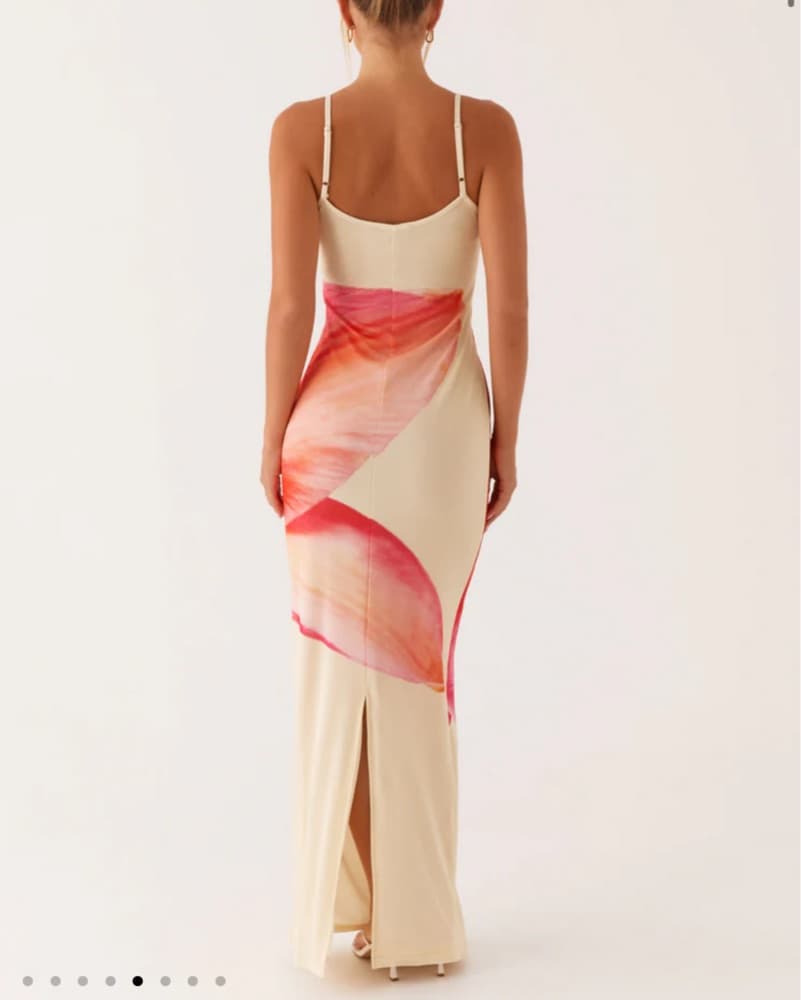 Pepper Mayo Bad News Yellow Maxi Dress - Image 2