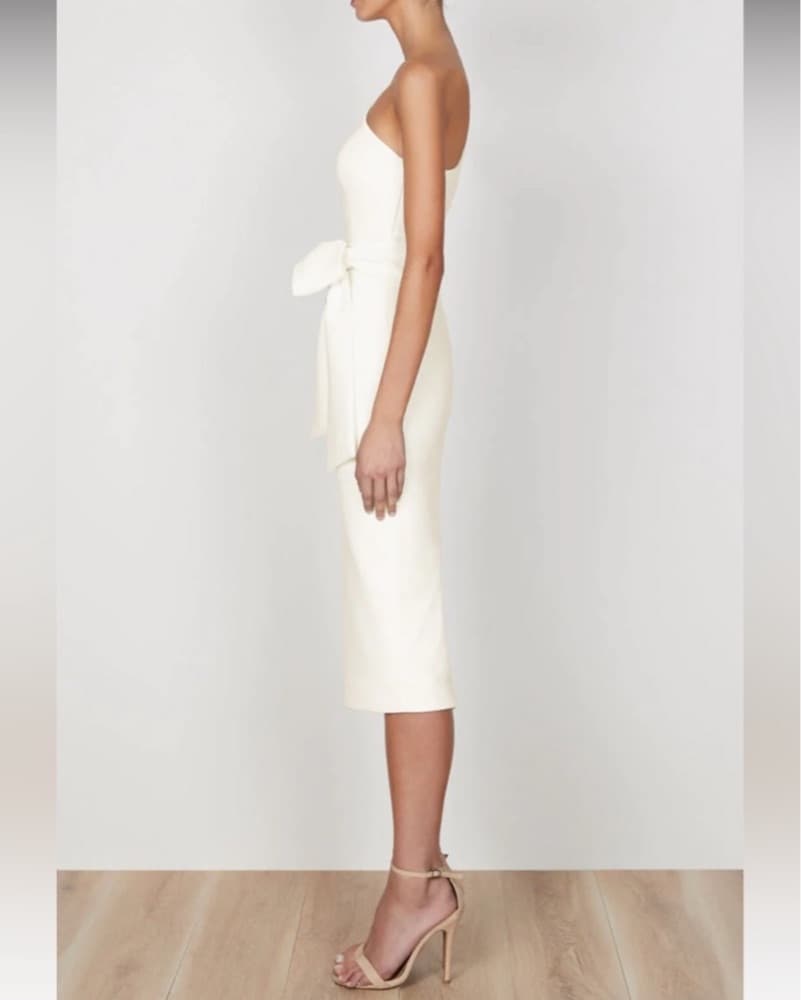 Shona Joy One Shoulder Midi Dress  - Image 3