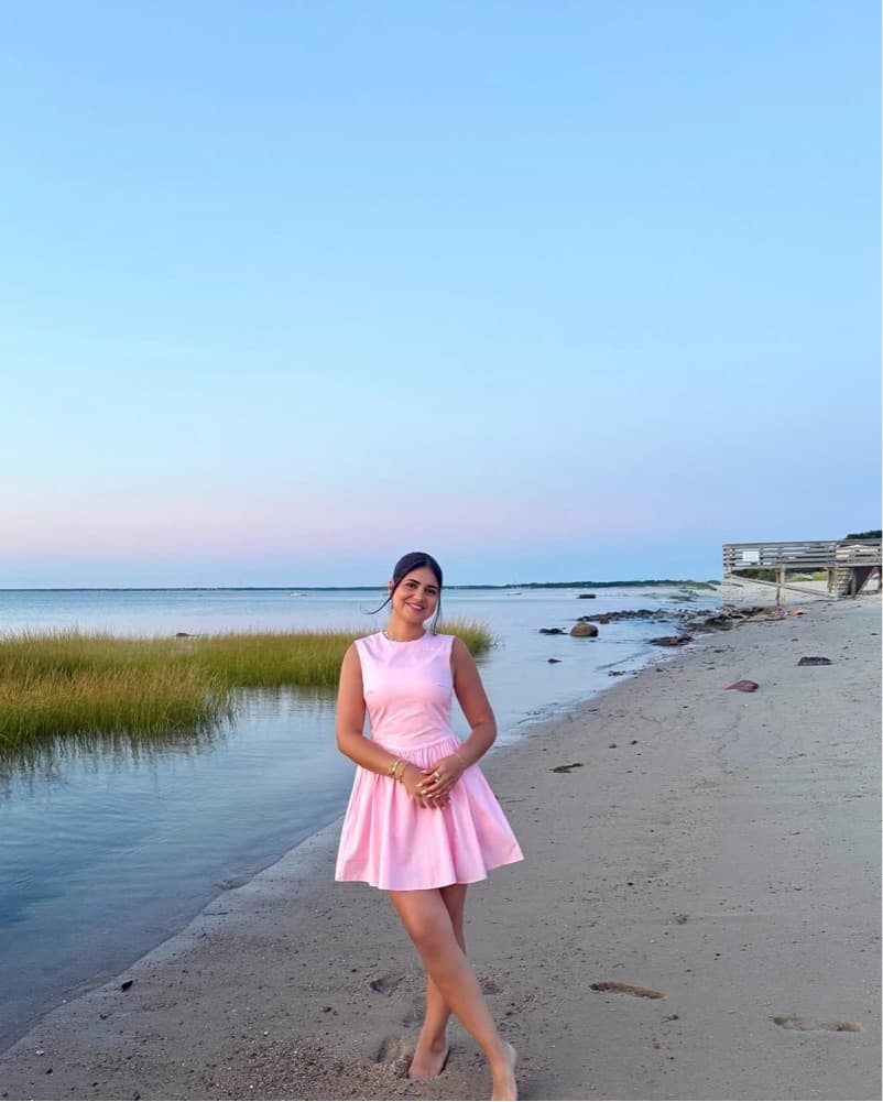 Baby Pink Short Dress - Image 1
