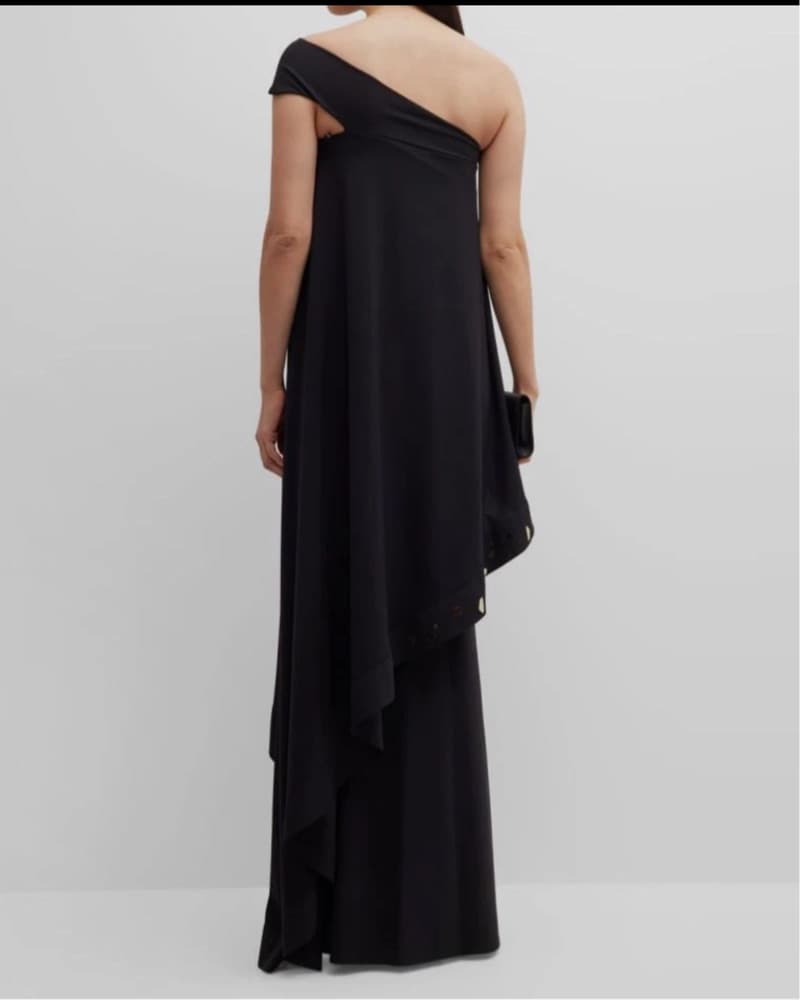 Elegant Chiara Boni One-Shoulder Maxi Dress - Image 3