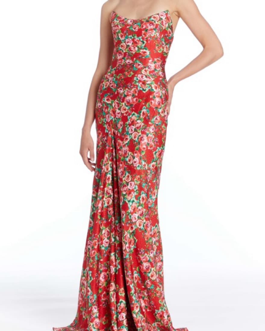 Markarian Tallulah Rose Floral Gown - Image 3