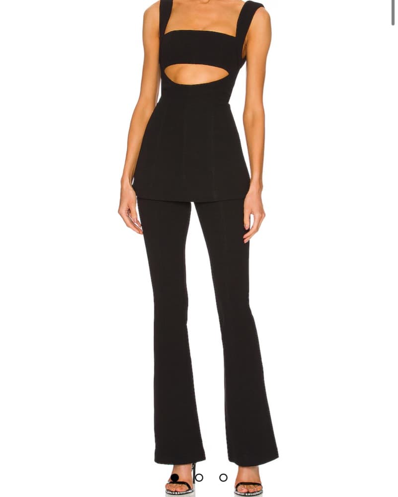 MISHA Costanza Jumpsuit in Black - Image 1