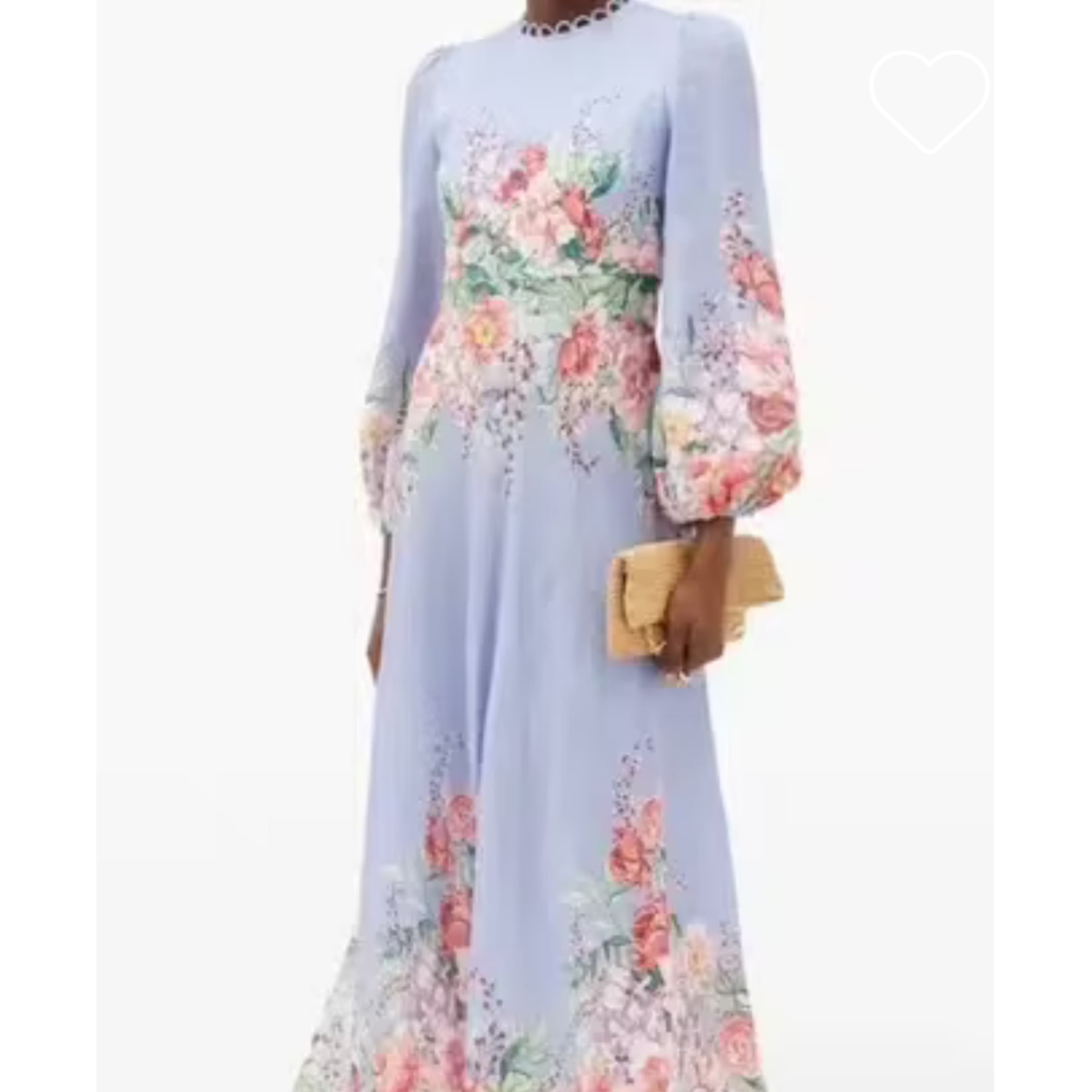 Zimmerman ‘Bellitude’ Flora Linen Dress  - Image 1