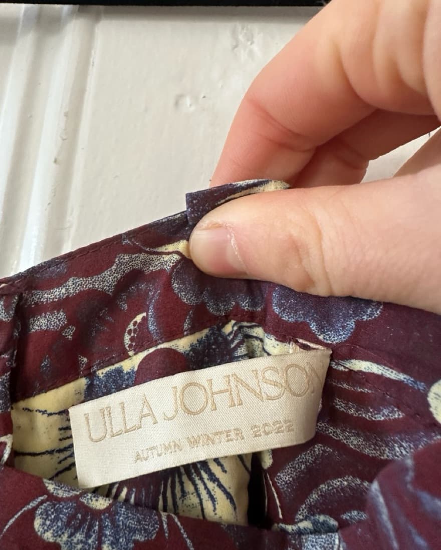 Purple Ulla Johnson Dress  - Image 4