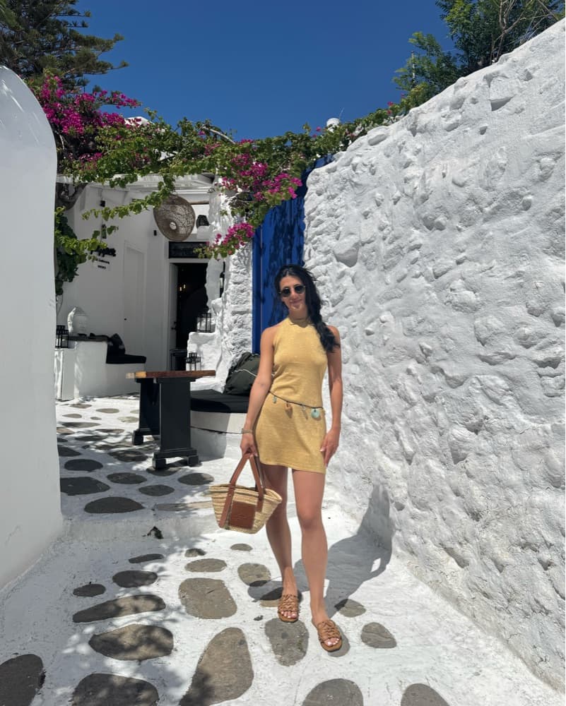 Miaou Gold Bianca Minidress - Image 2