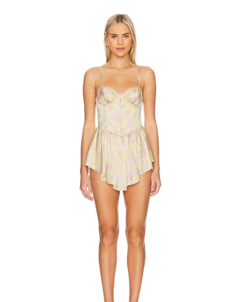 For Love And Lemons Charlene Mini Dress - Image 1