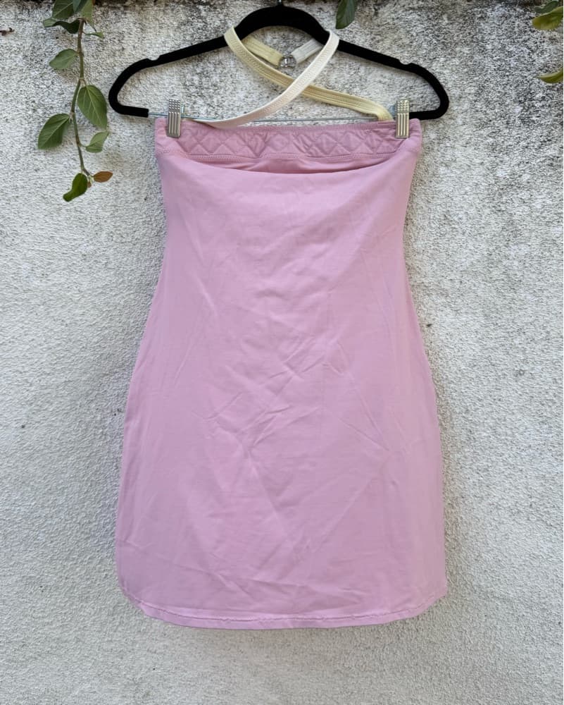 Vintage Chanel Pink tube dress - Image 2