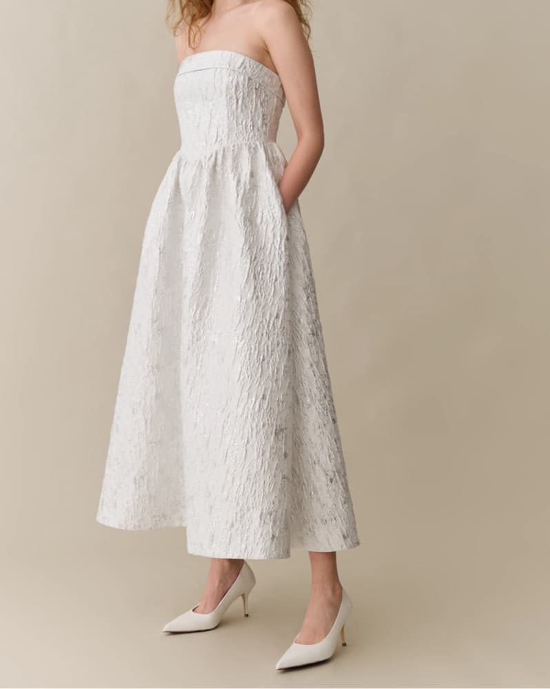 Long White Dress - Image 3