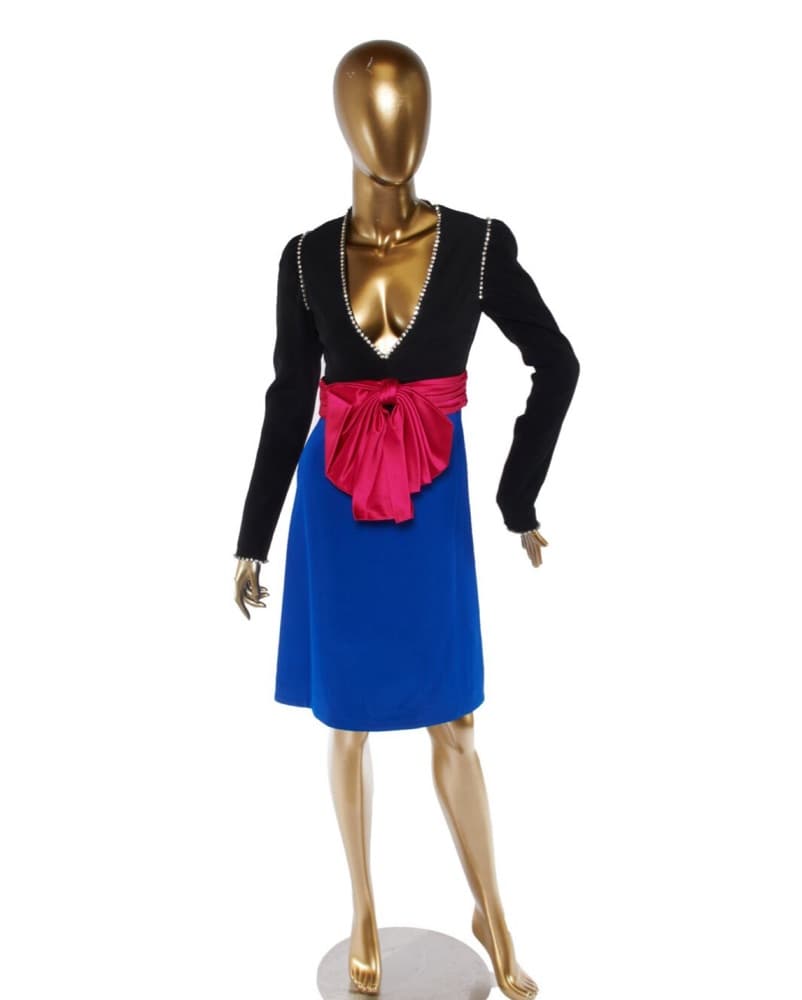 Gucci Bow Dress With Embellishments  - Image 1