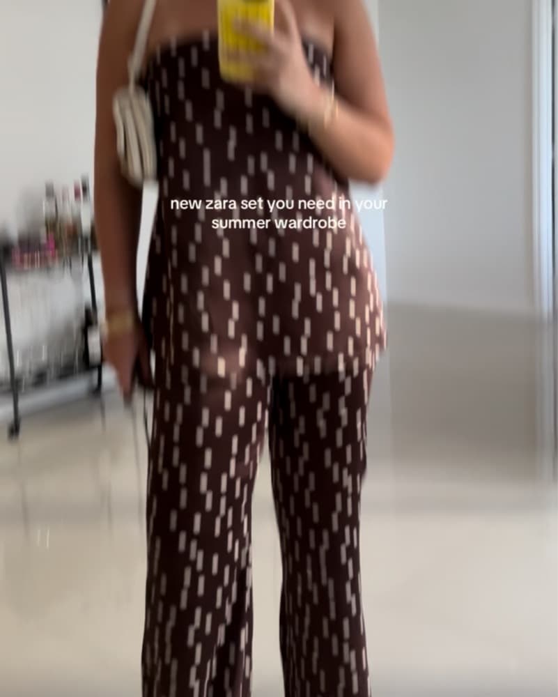 Chic Polka Dot Two piece set - Image 2