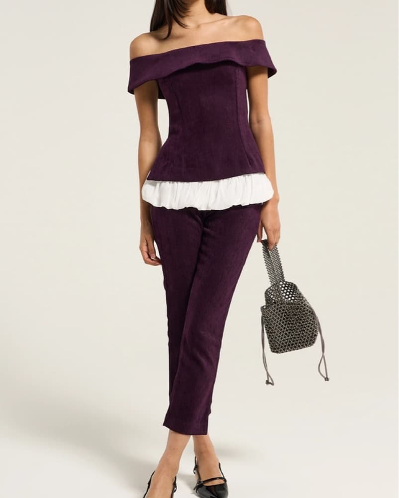 Elegant Purple Matching seg  - Image 1