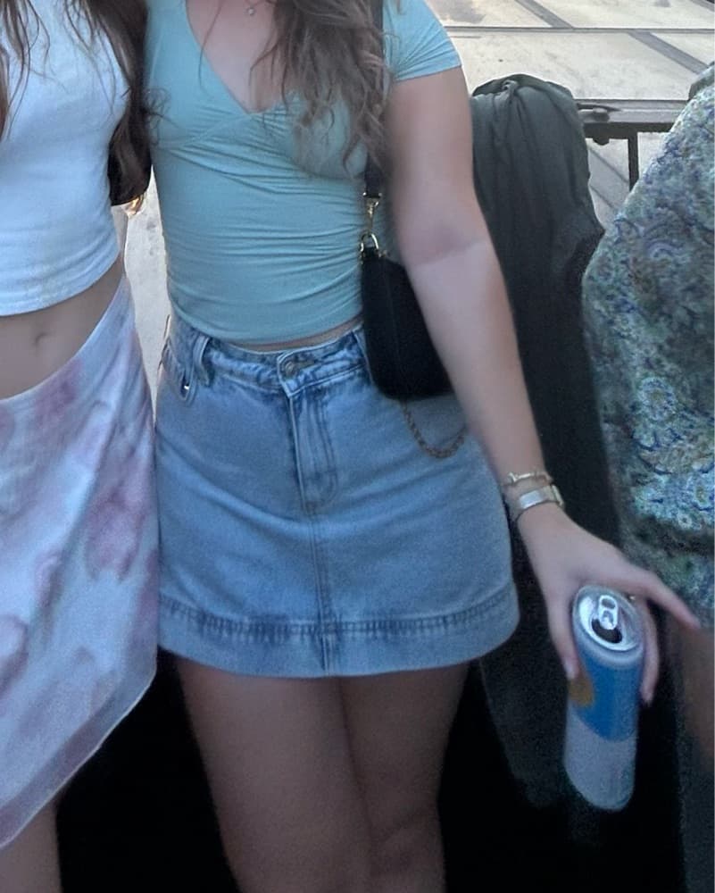 Princess Polly Denim Skort  - Image 2