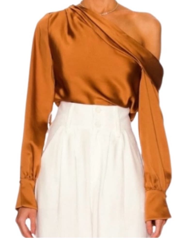 Johnathan Simkai One Shoulder Top - Image 3