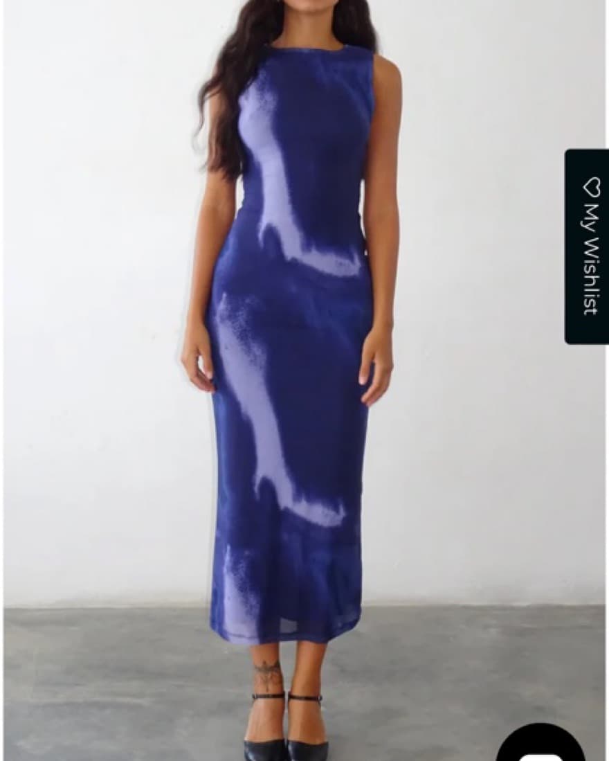 Fayola Printed Maxi Dress - Image 1