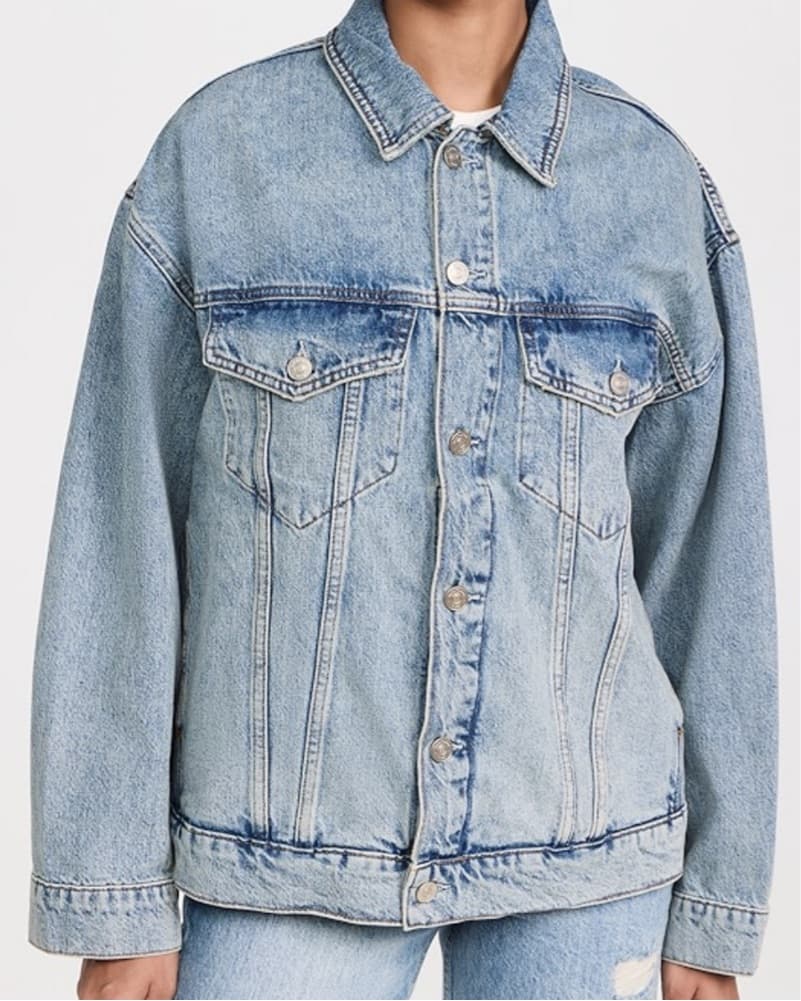 Reformation Oversized Jean Jacket - Image 1