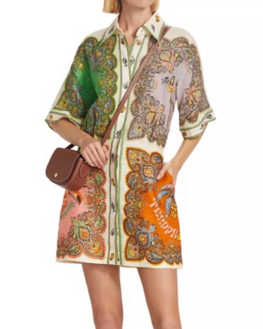 Alemais Trippy Troppo Colorblocked Dress - Image 1