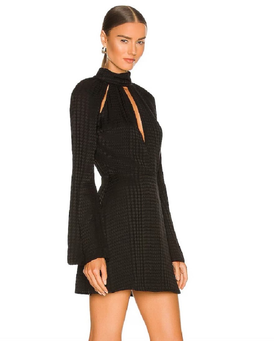 Black Cutout Dress  - Image 3
