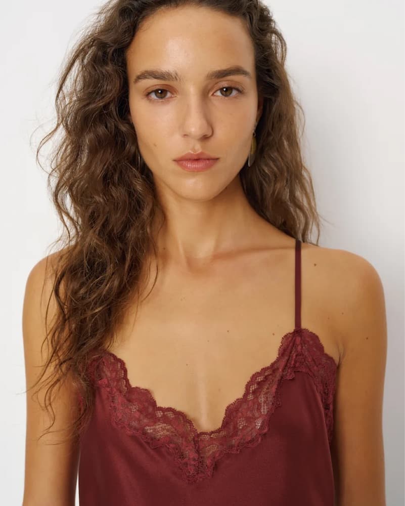 Reformation Teddy Silk Top - Image 2