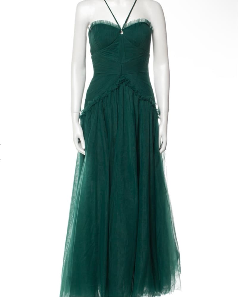 Zac Posen Tulle Corset Gown  - Image 2