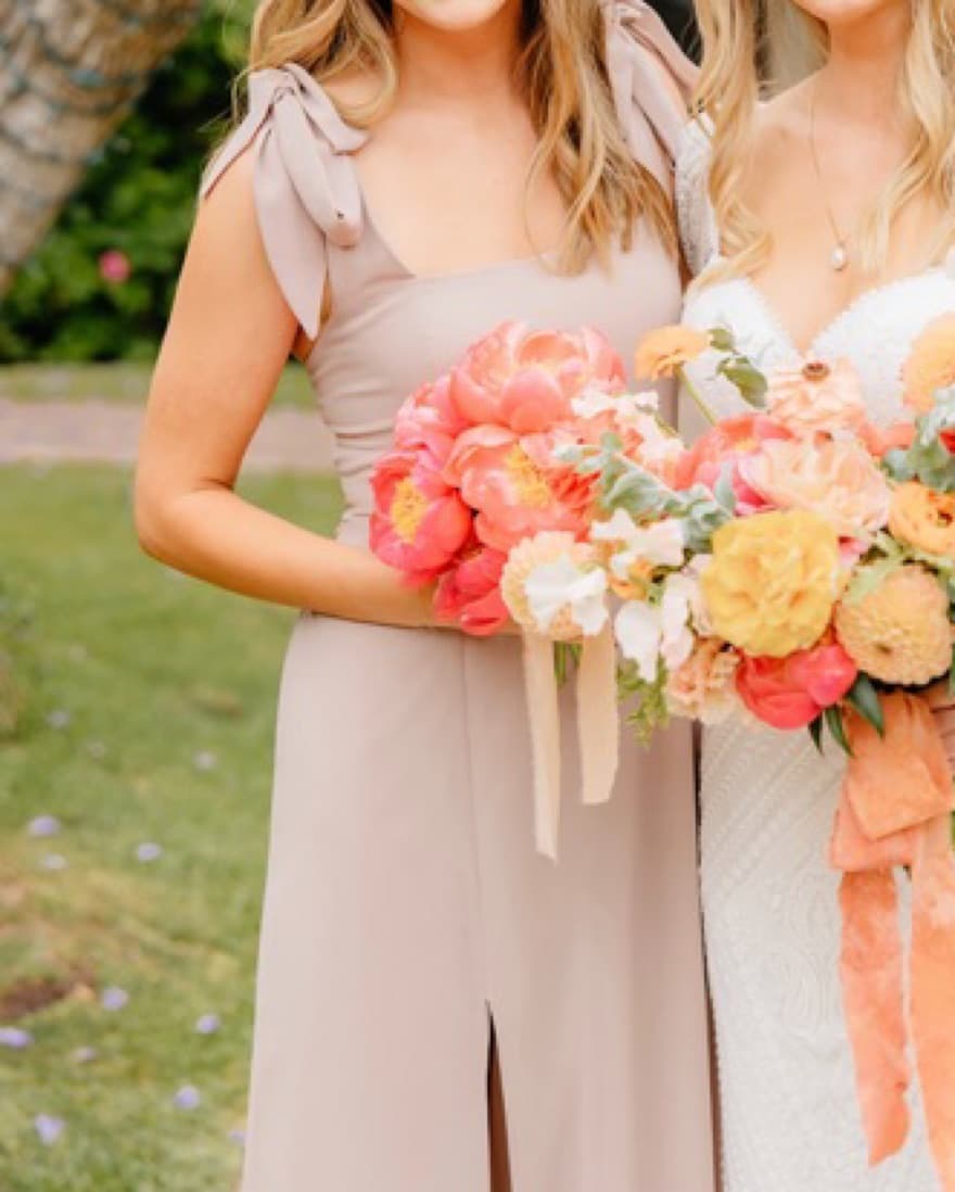 Claire Midi Bridesmaids Dress - Image 4