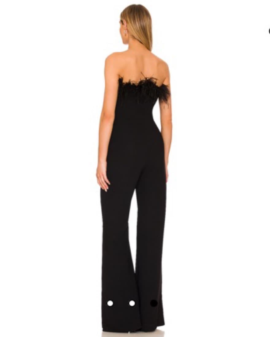 Amiah Jumpsuit In Black - Image 3