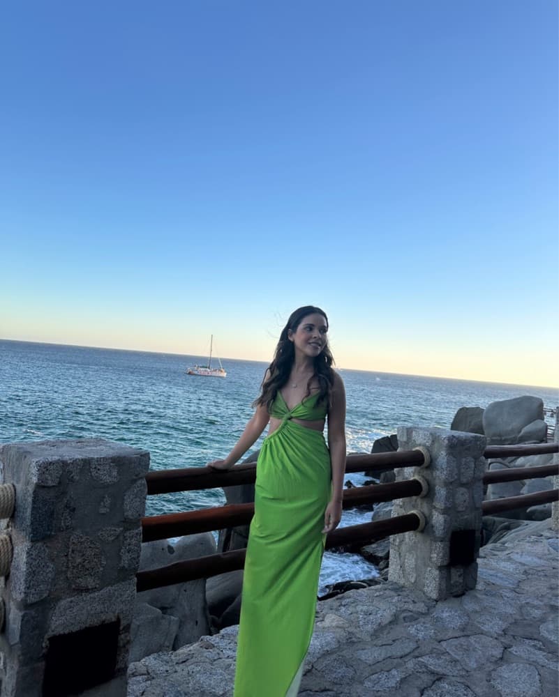 BAOBAB Green Maxi Dress - Image 1
