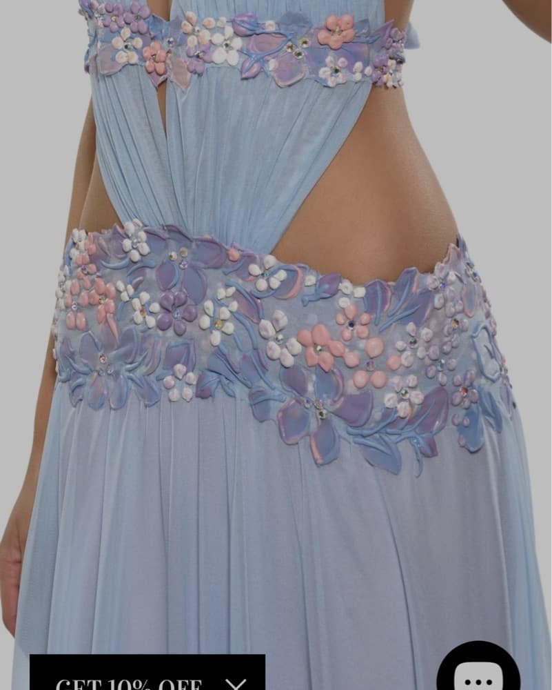 Ema Savahl ENGLISH GARDEN HALTER GOWN - Image 5