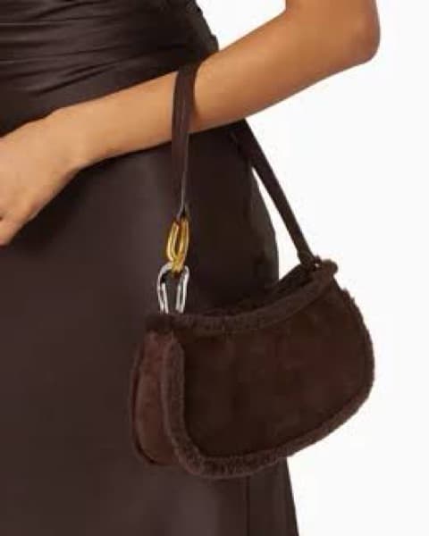 Staud Suede Shoulder Bag - Image 4
