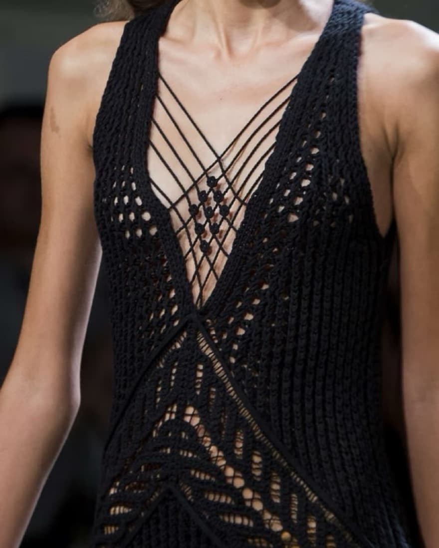 Jonathan Simkhai Crochet Lace Dress SS18 - Image 2